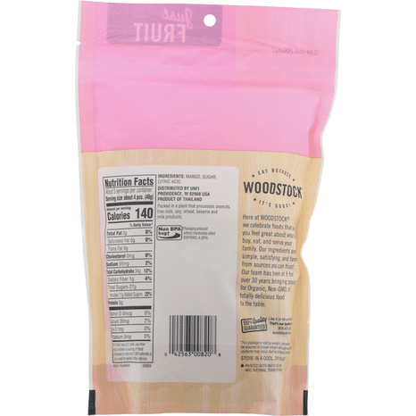 WOODSTOCK Mango Slices, Sweetened
