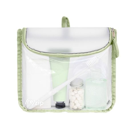 Rezip Co. Zippered Travel Bag - Sage