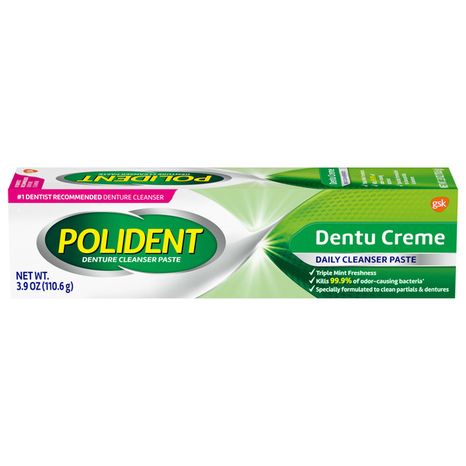 Polident Denture Cleaner Paste