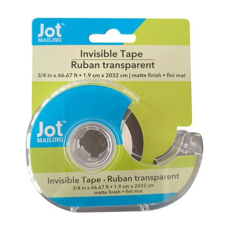 Jot 800" Invisible Tape