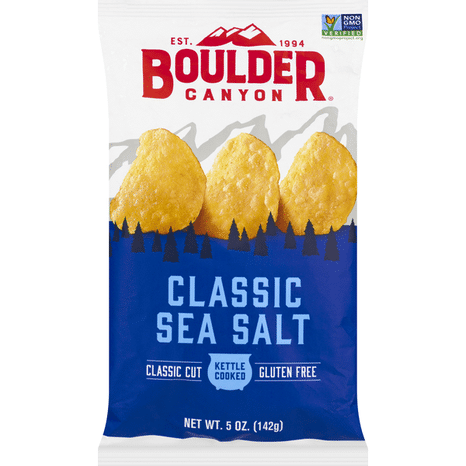 Boulder Canyon Potato Chips, Classic Sea Salt