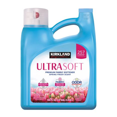 Kirkland Signature 257 Loads Ultra Soft Fabric Softener
