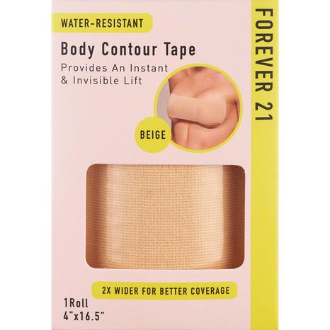 Forever 21 Body Tape, 4 x 16.5 in - Beige