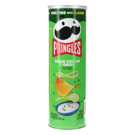 Pringles Sour Cream & Onion Crisps