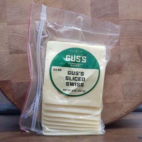 Gus's Sliced Swiss Cheese