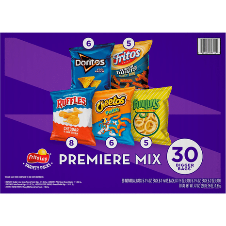 Frito Lay Snacks Premiere Mix Variety