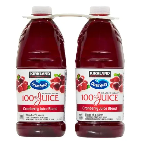 Kirkland Signature Ocean Spray Cranberry Premium 100% Juice