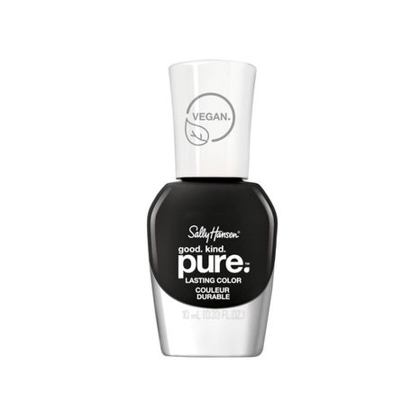 Sally Hansen Nail Polish, Black Stone 410