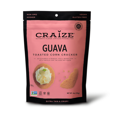Craize Snacks Guava Toasted Crisps