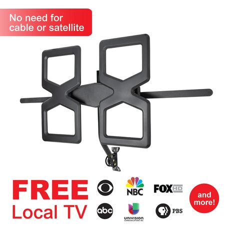 GE Quadcore Max Amp Attic Outdoor Antenna