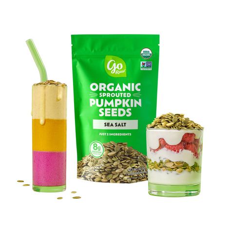 Go Raw Organic Sprouted Pumpkin Seeds, Sea Salt