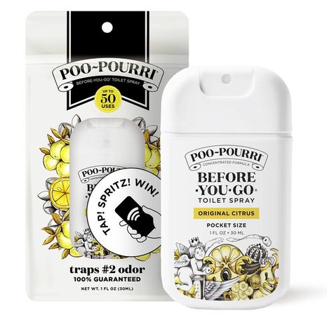 Poo-Pourri Original Citrus Pocket Sprayer, Before You Go Toilet Spray