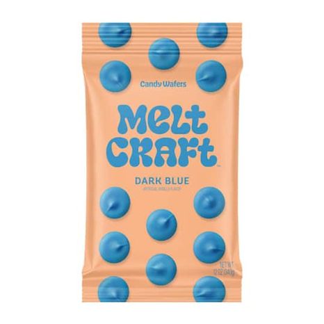Melt Craft Dark Blue Vanilla Candy Wafers