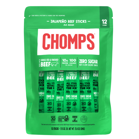 Chomps Jalapeno Beef Jerky Sticks