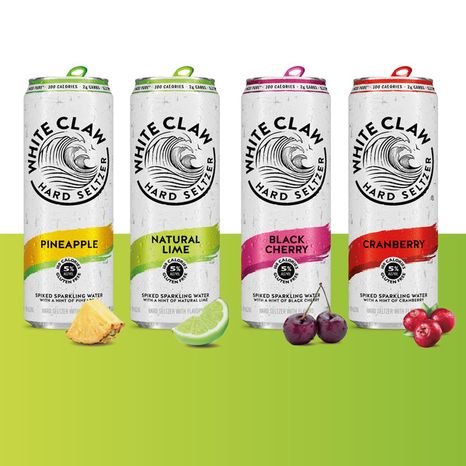 White Claw Hard Seltzer Variety Pack #1, 12 Pack, 12 fl oz Cans, 5% ABV