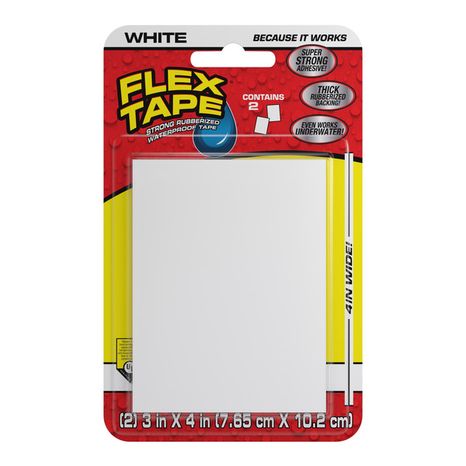 FLEX TAPE Mini Repair Tape, White