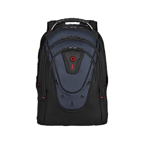 Swiss Gear 610264 Blue & Black Solid Wenger Ibex Pro Laptop Backpack