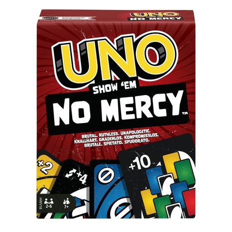Mattel UNO No Mercy Card Game