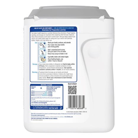 Similac 360 Total Care Infant Formula Powder, Has 5 HMO Prebiotics