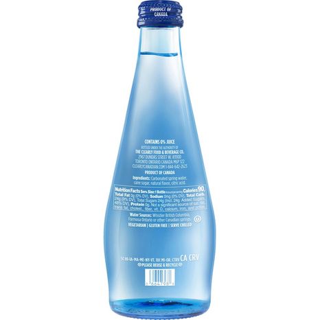 Clearly Canadian Sparkling Water Beverage, Orchard Peach