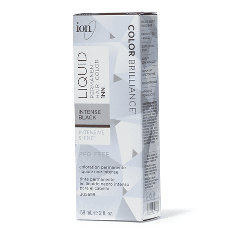 ion Permanent Liquid Hair Color - 1NN Intense Black