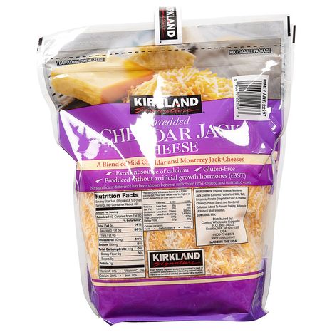 Kirkland Signature Cheddar / Monterey Jack, 2/2.5 lb