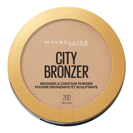 Maybelline Powder Makeup, Bronzer and Contour Powder, 200