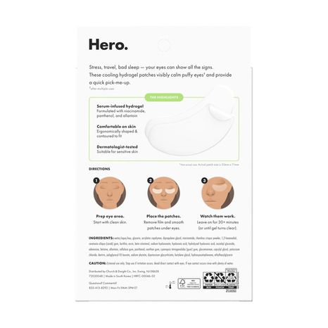 Hero Cosmetics Mighty Patch Mighty Patch For Tired Eyes