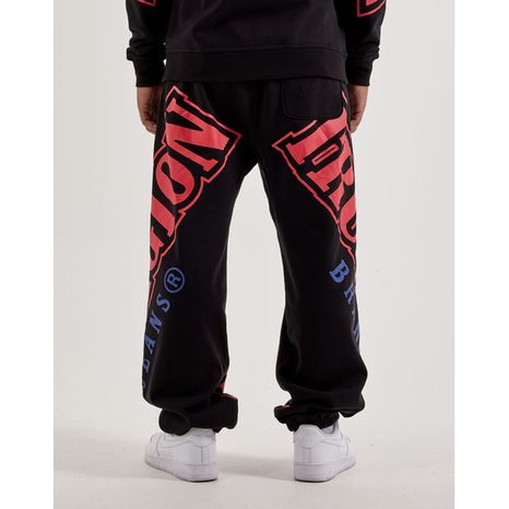 TRUE RELIGION Arch Logo Fleece Joggers, L