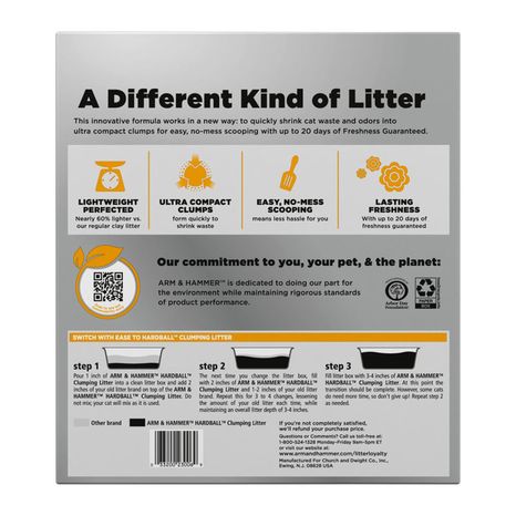 Arm & Hammer Hardball Lightweight Cat Litter