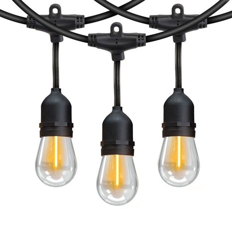 Feit Electric LED String Light Set - Black