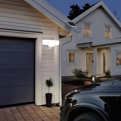 Lutec Motion-Activated Solar Security LED Light