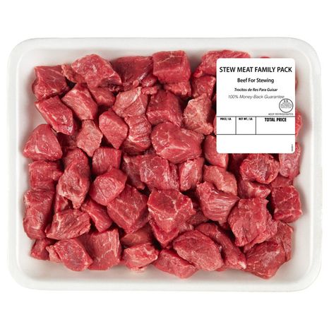 Beef Stew Meat Family Pack