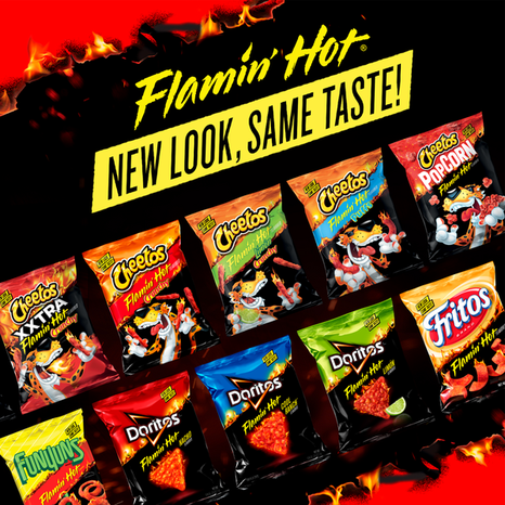 Cheetos Crunchy Cheese Flavored Snacks XXTRA Flamin' Hot Flavored