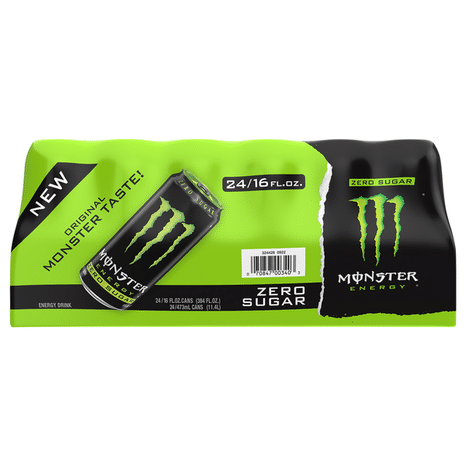 Monster 24 Pack Zero Sugar Energy Drink