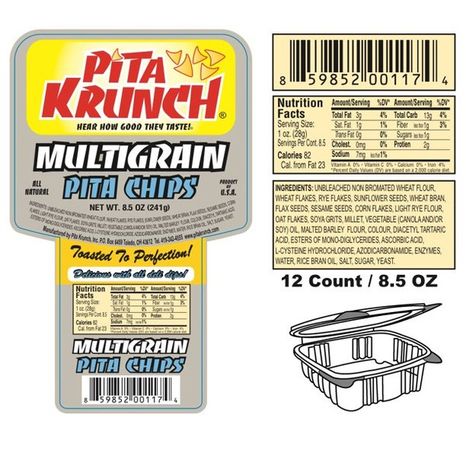 Pita Krunch Multigrain Pita Chips