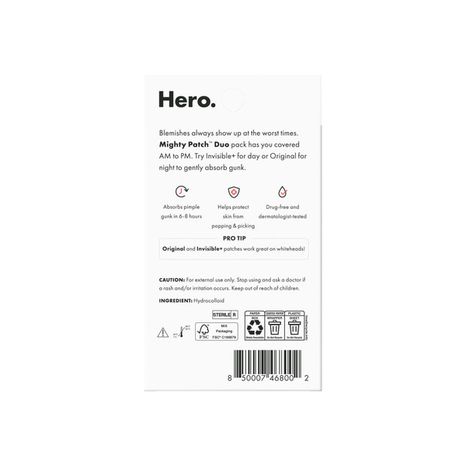 Hero Cosmetics Mighty Patch Mighty Patch Duo