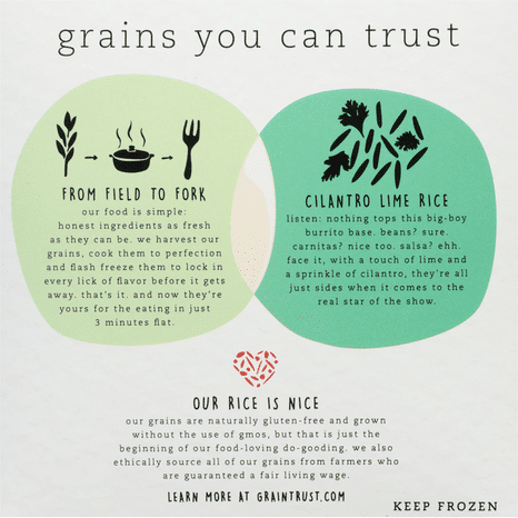Grain Trust Cilantro Lime Rice