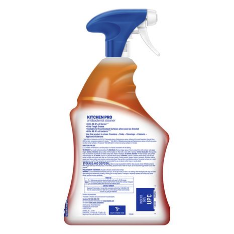 Lysol Antibacterial, Cleaner and Degreaser Spray for Kitchens Citrus