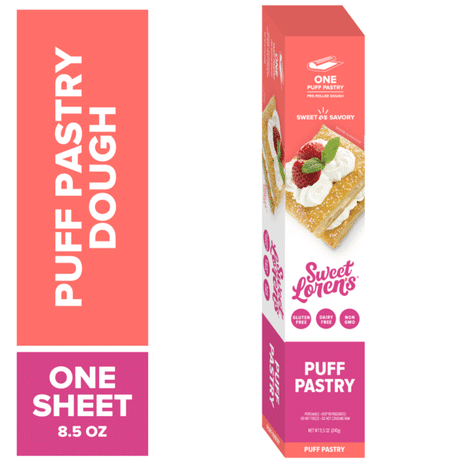 Sweet Loren's Refrigerated Puff Pastry, Gluten Free & Vegan