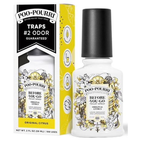 Poo-Pourri Original Citrus, Before You Go Toilet Spray