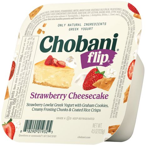 Chobani Greek Strawberry Cheesecake Yogurt