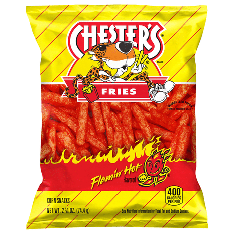 Chester's Fries Flamin' Hot Flavored Corn Snacks