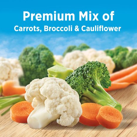 Birds Eye Steamfresh Carrots, Broccoli and Cauliflower, Frozen Vegetables