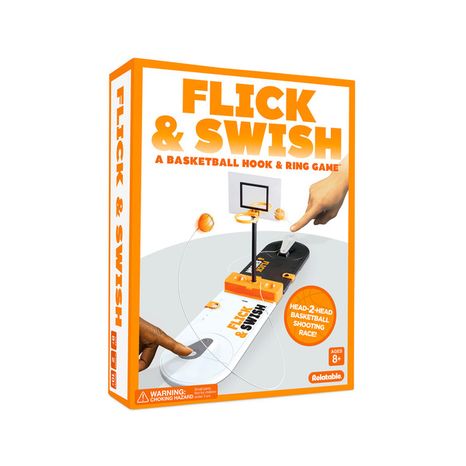 Relatable Flick & Swish Basketball Hook & Ring Game for Kids