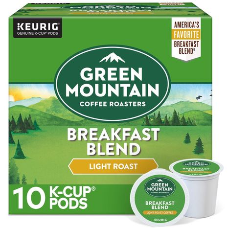 Green Mountain Coffee Roasters Breakfast Blend K-Cup Pods