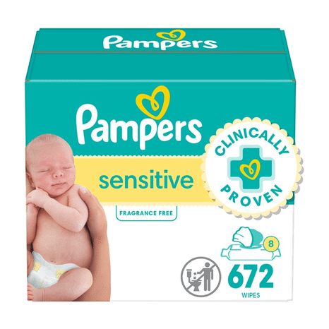 Pampers Sensitive Baby Wipes