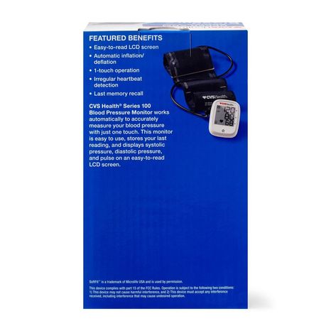 One Touch Dual User Automatic Inflate Blood Pressure Monitor