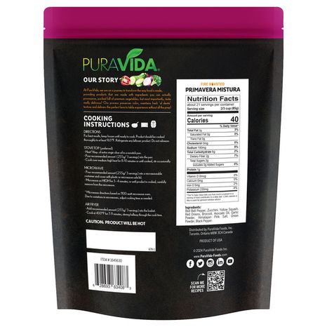 Pura Vida Fire Roasted Primavera Mistura