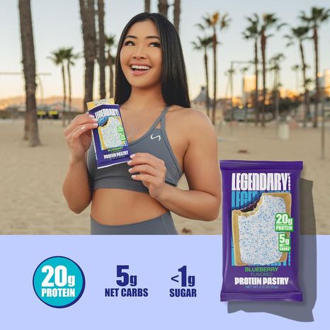 Legendary Foods Protein Pastry, Blueberry